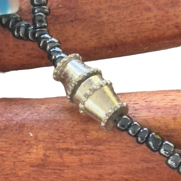 Boho Handcrafted Style Multicolour Beaded Anklet - Picture 6 of 8